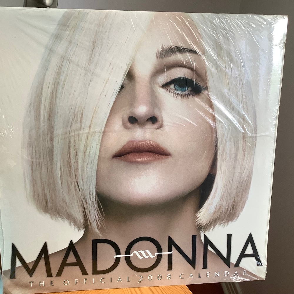 Madonna 2008 calendar Vintage